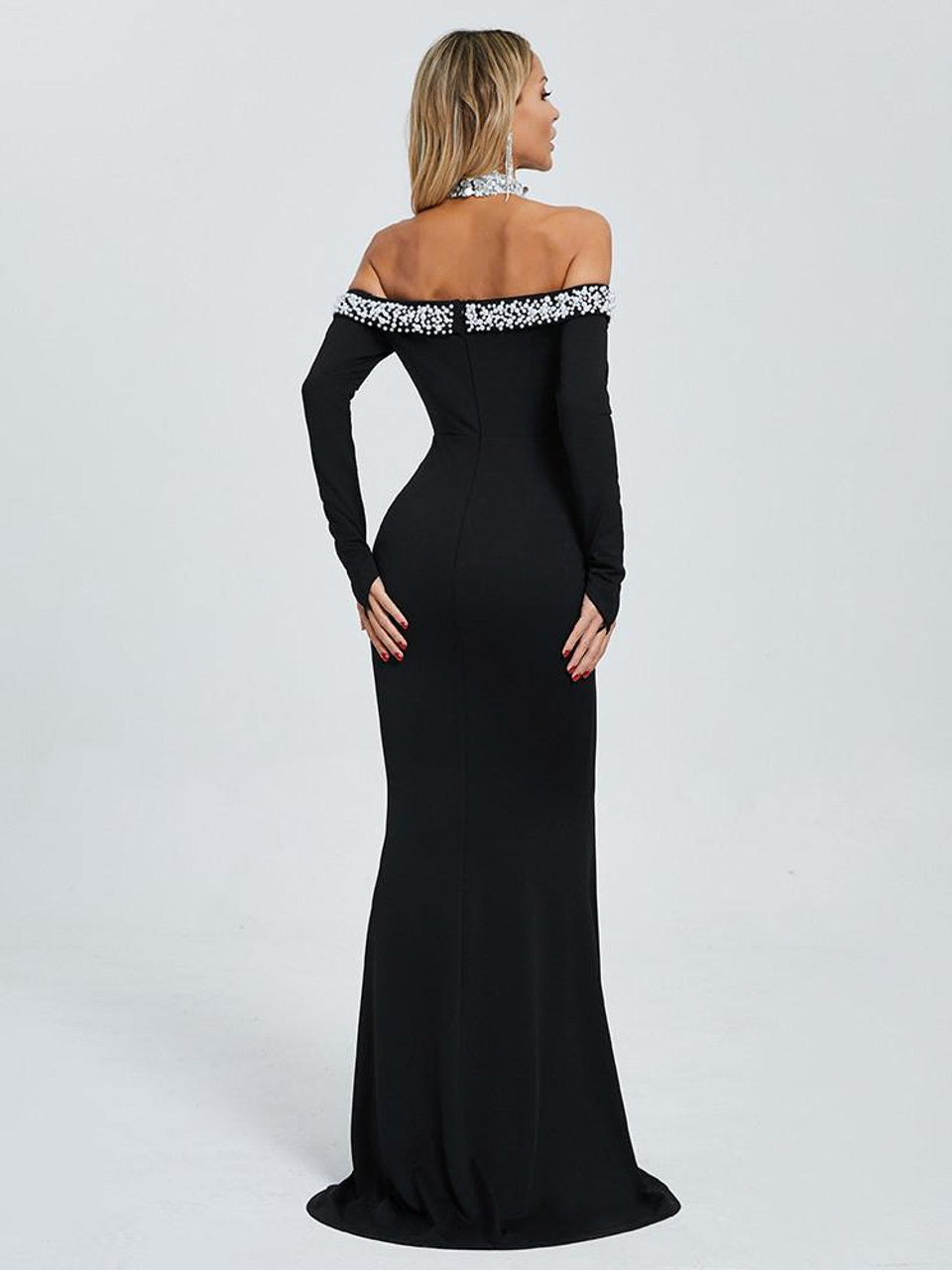 Silver Kingdom Maxi Dress 