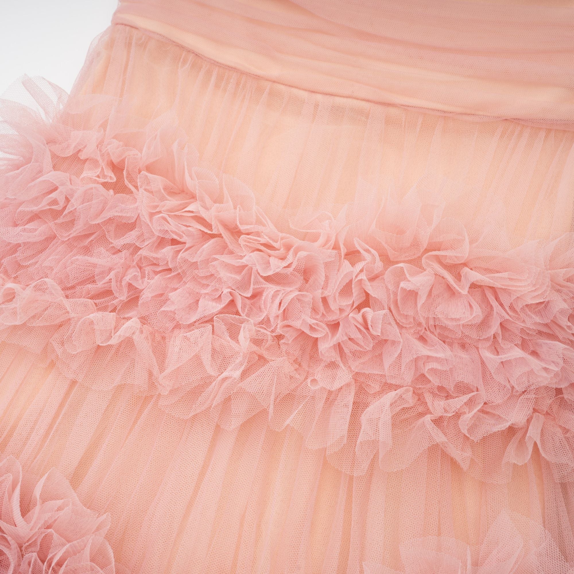 Solene Rosa Lagen-Maxikleid