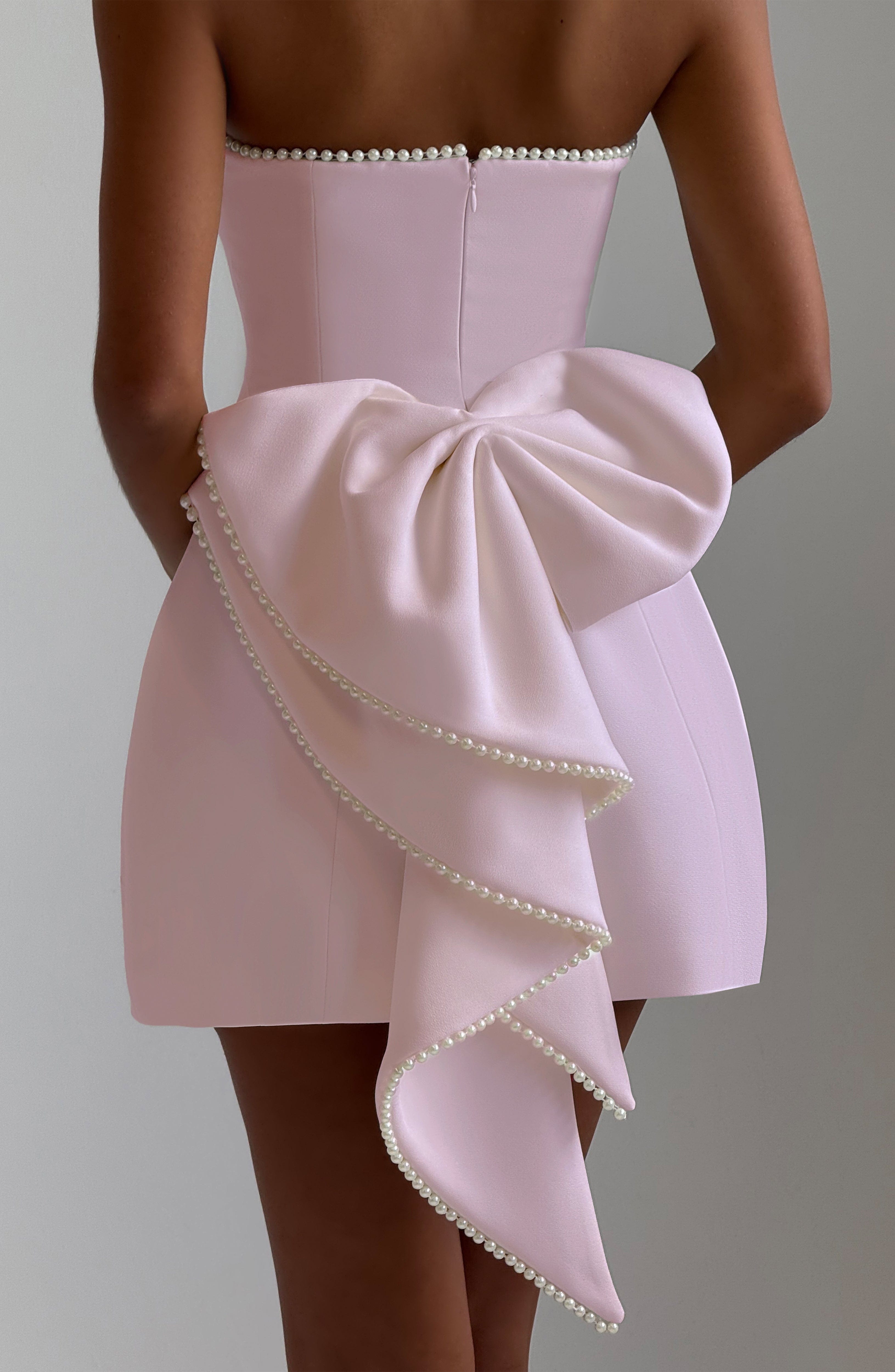 Suzi Mini Elbise - Pembe