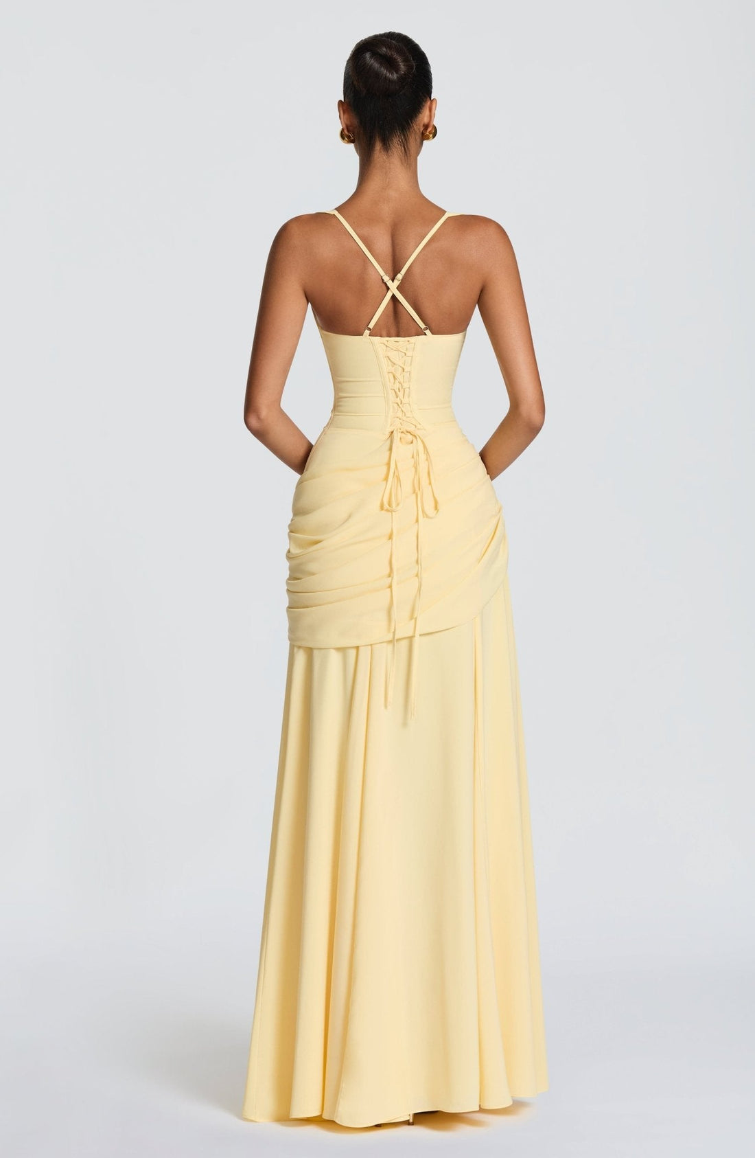 Sura Maxi Elbise - Limon