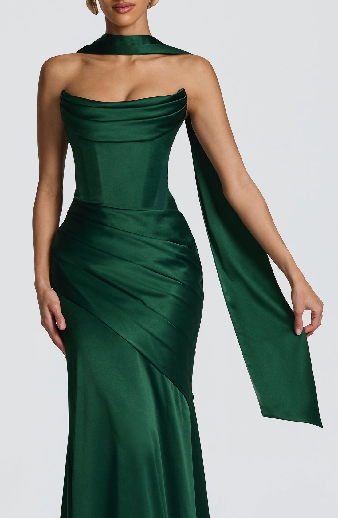 Sybil Maxi Dress - Emerald Green