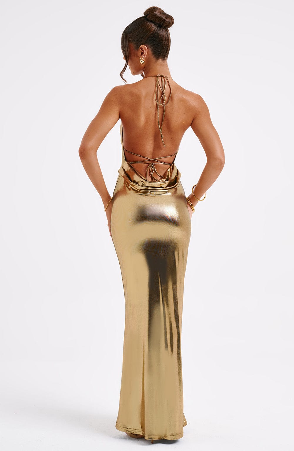 Talisa Maxikleid - Gold