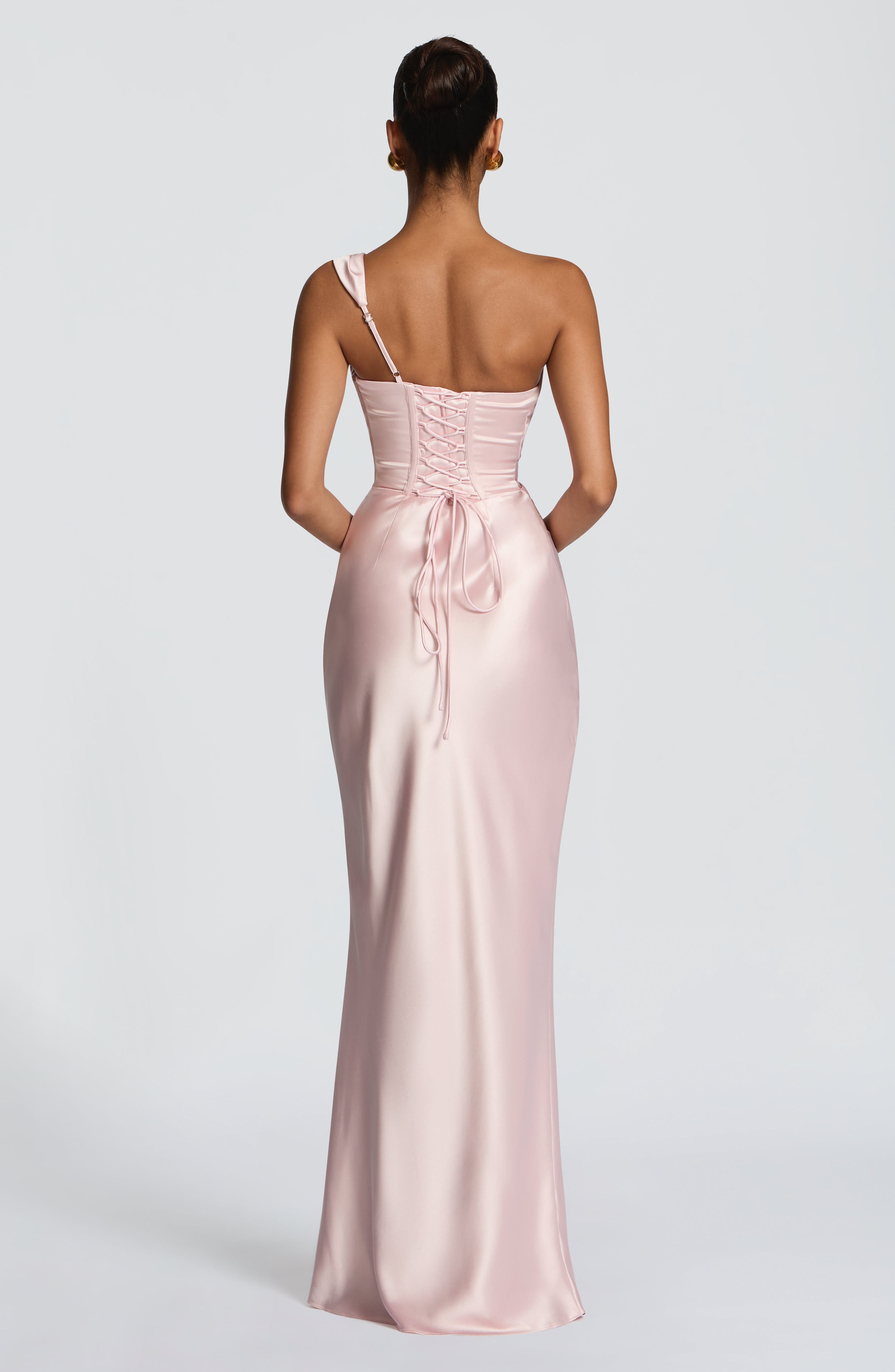 Thalassa Maxi Elbise - Pembe