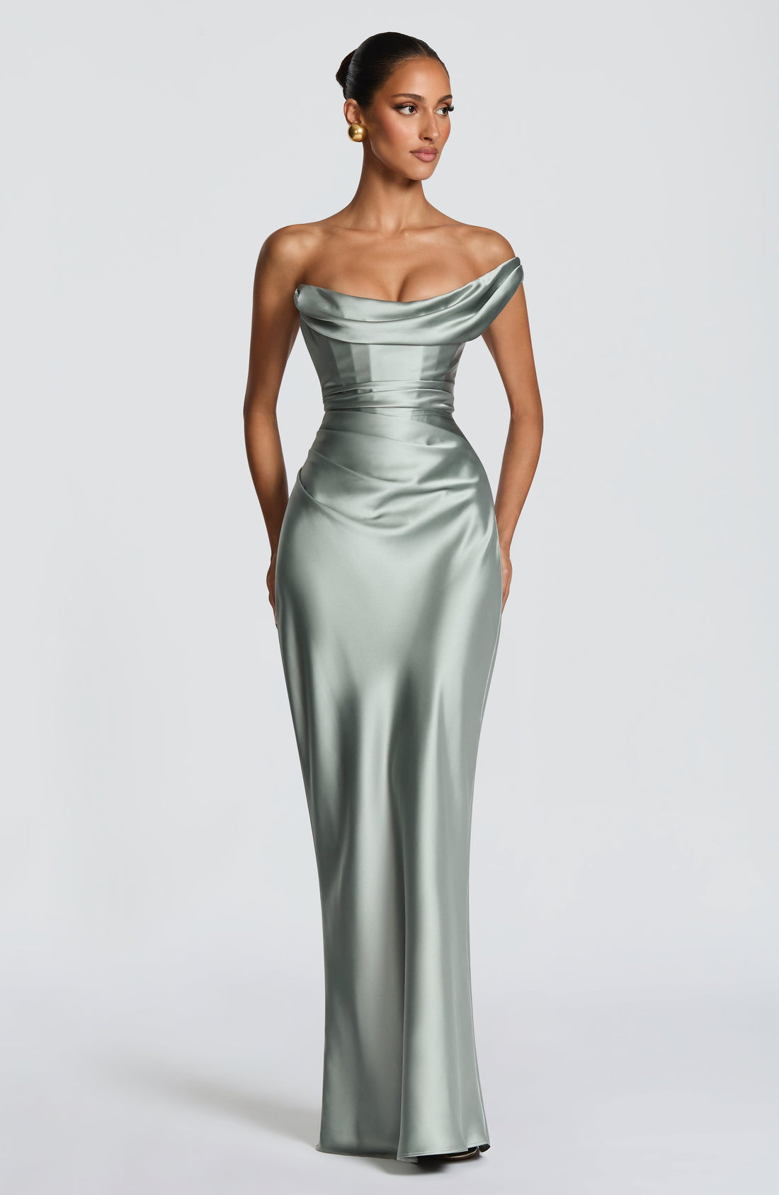 Thalassa Maxi Elbise - Adaçayı