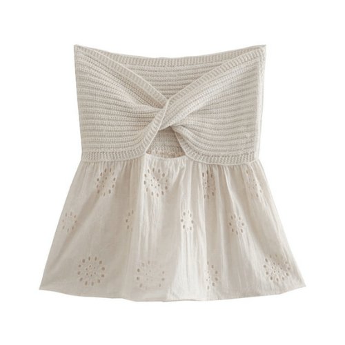 Rare Spiral Bust Top Blouse 