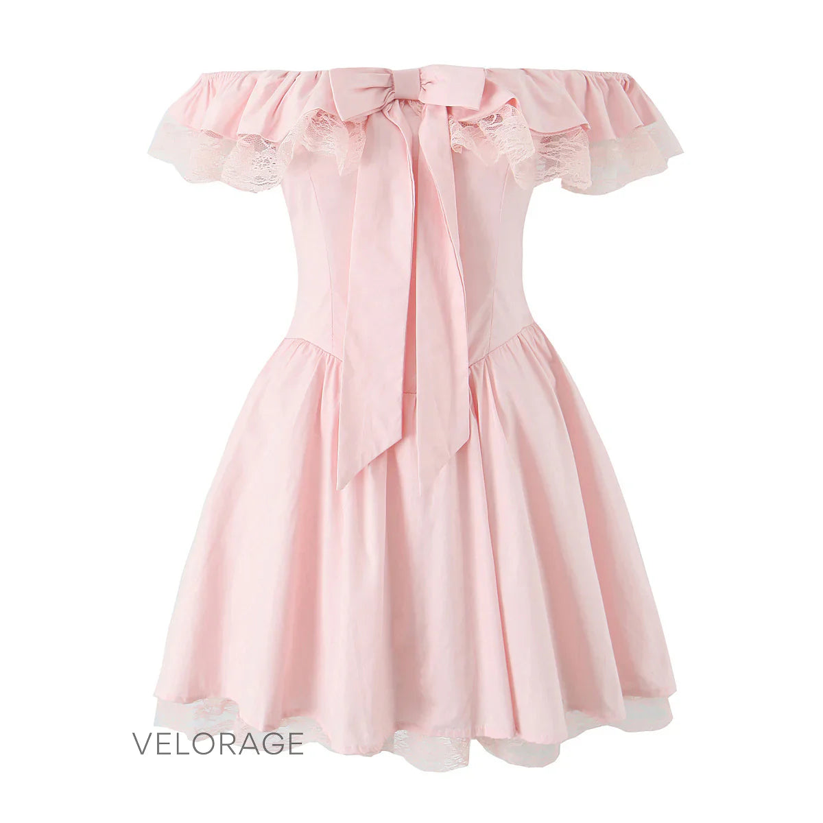 Aleisha Prinzessinnen-Minikleid aus Spitze