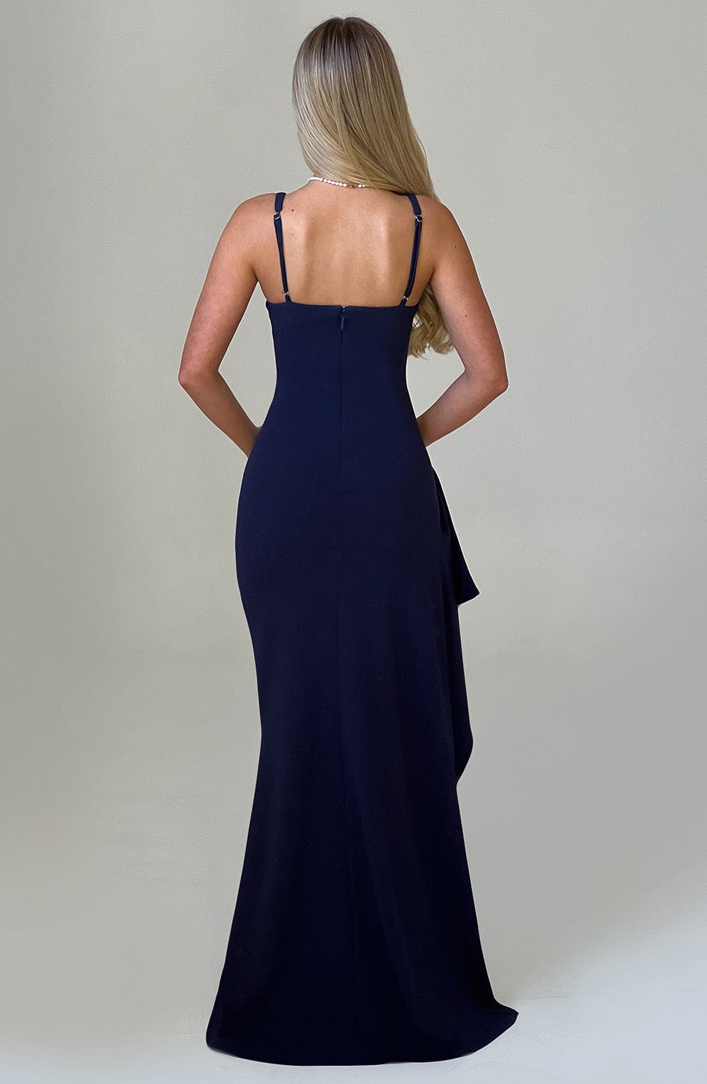 Violetta Maxi Dress - Navy Blue