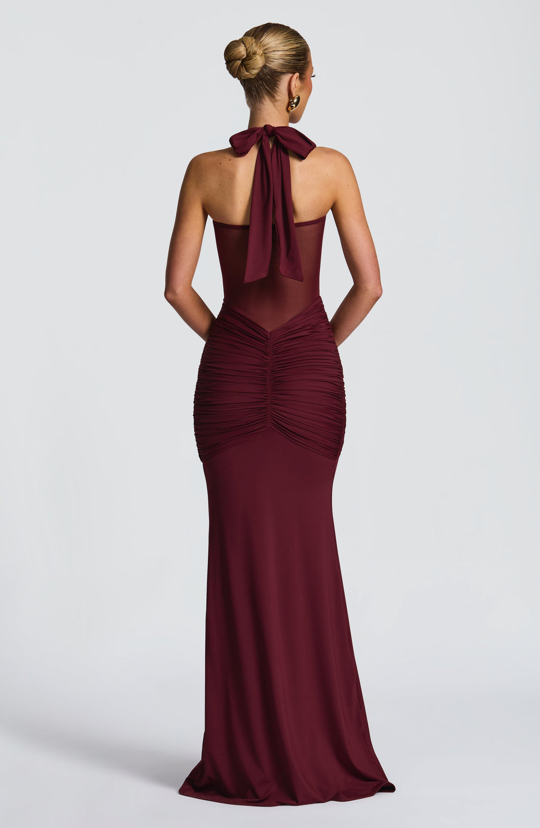 Vixen Maxi Elbise - Kiraz