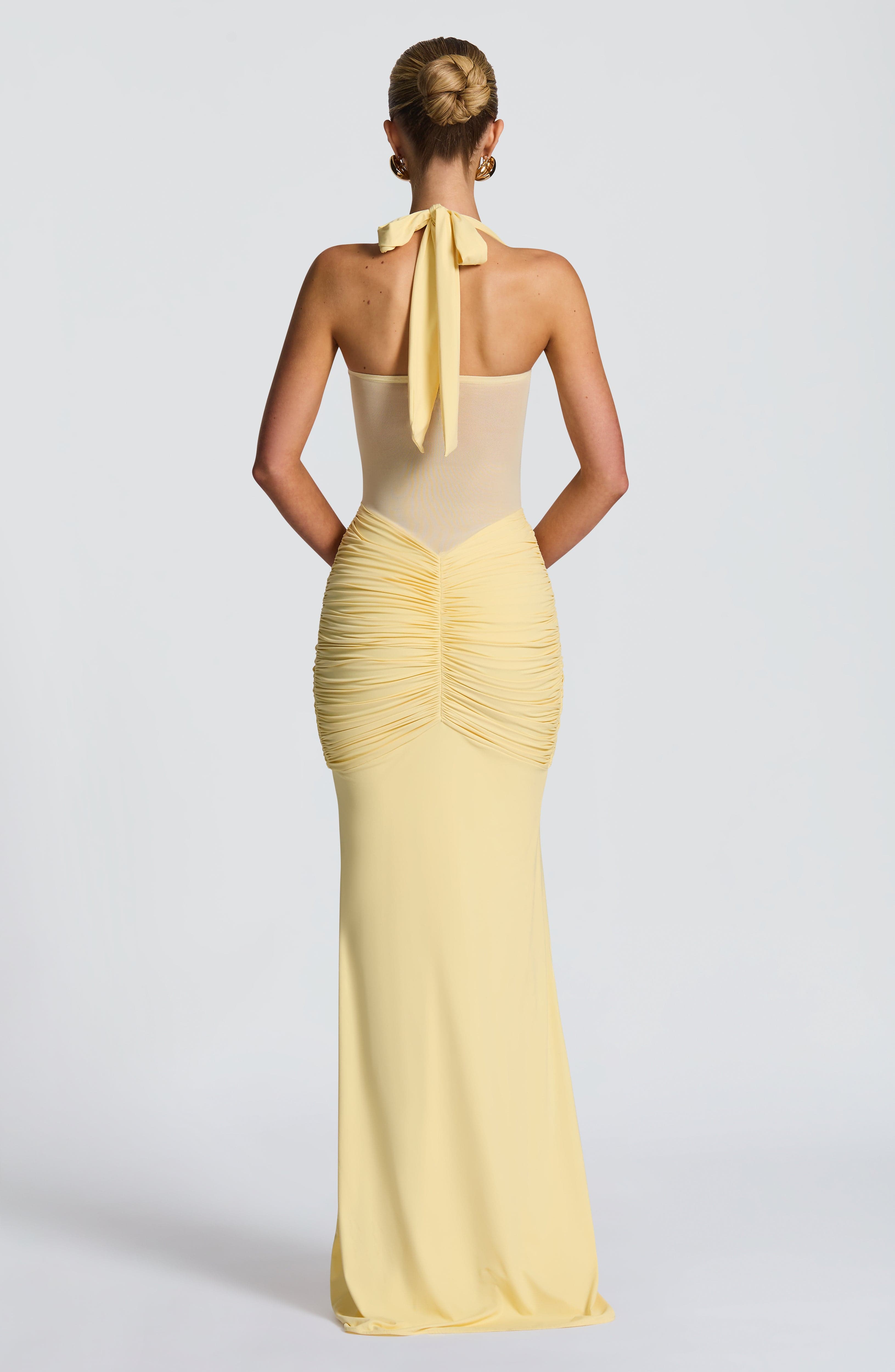 Vixen Maxi Elbise - Limon Sarısı