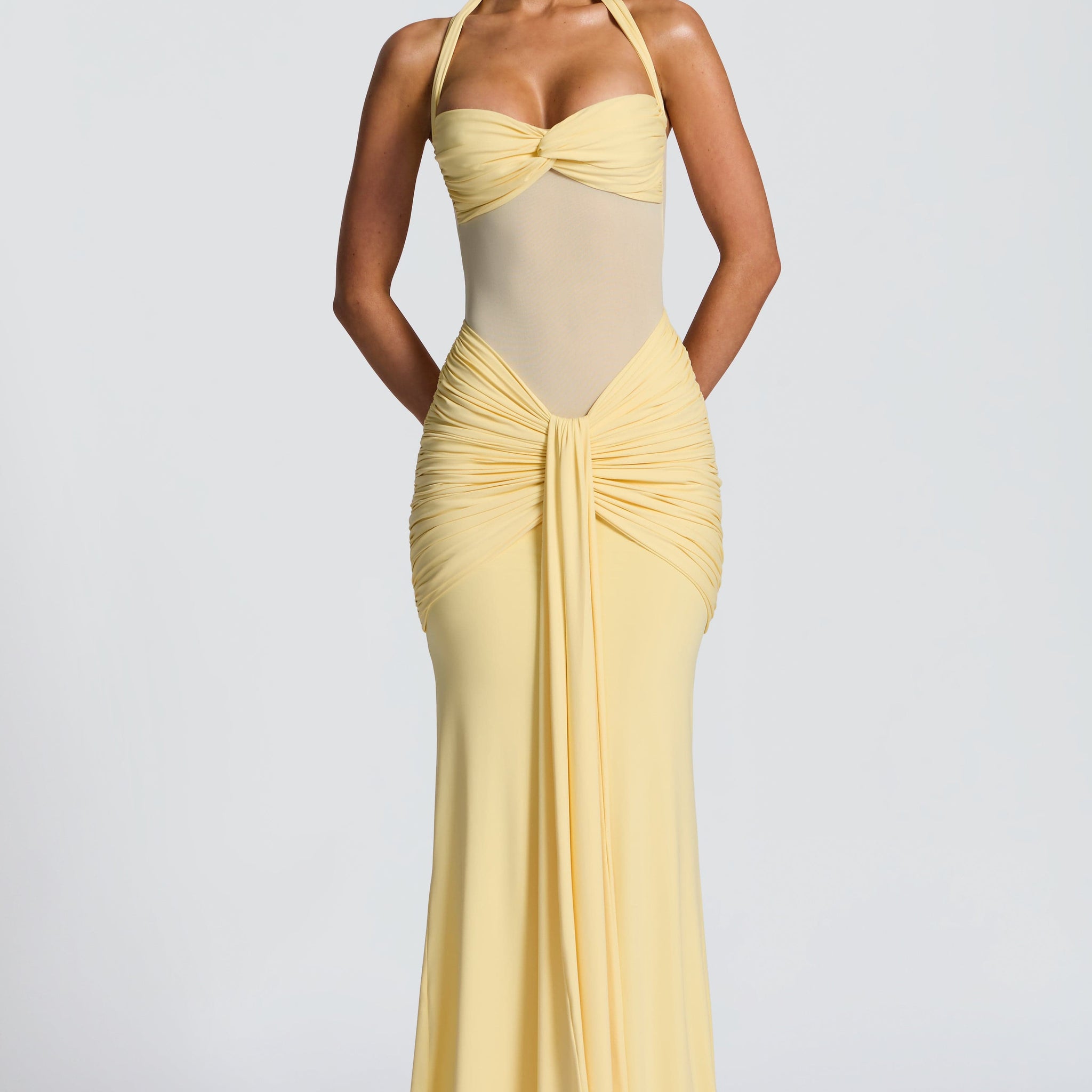Vixen Maxi Elbise - Limon Sarısı
