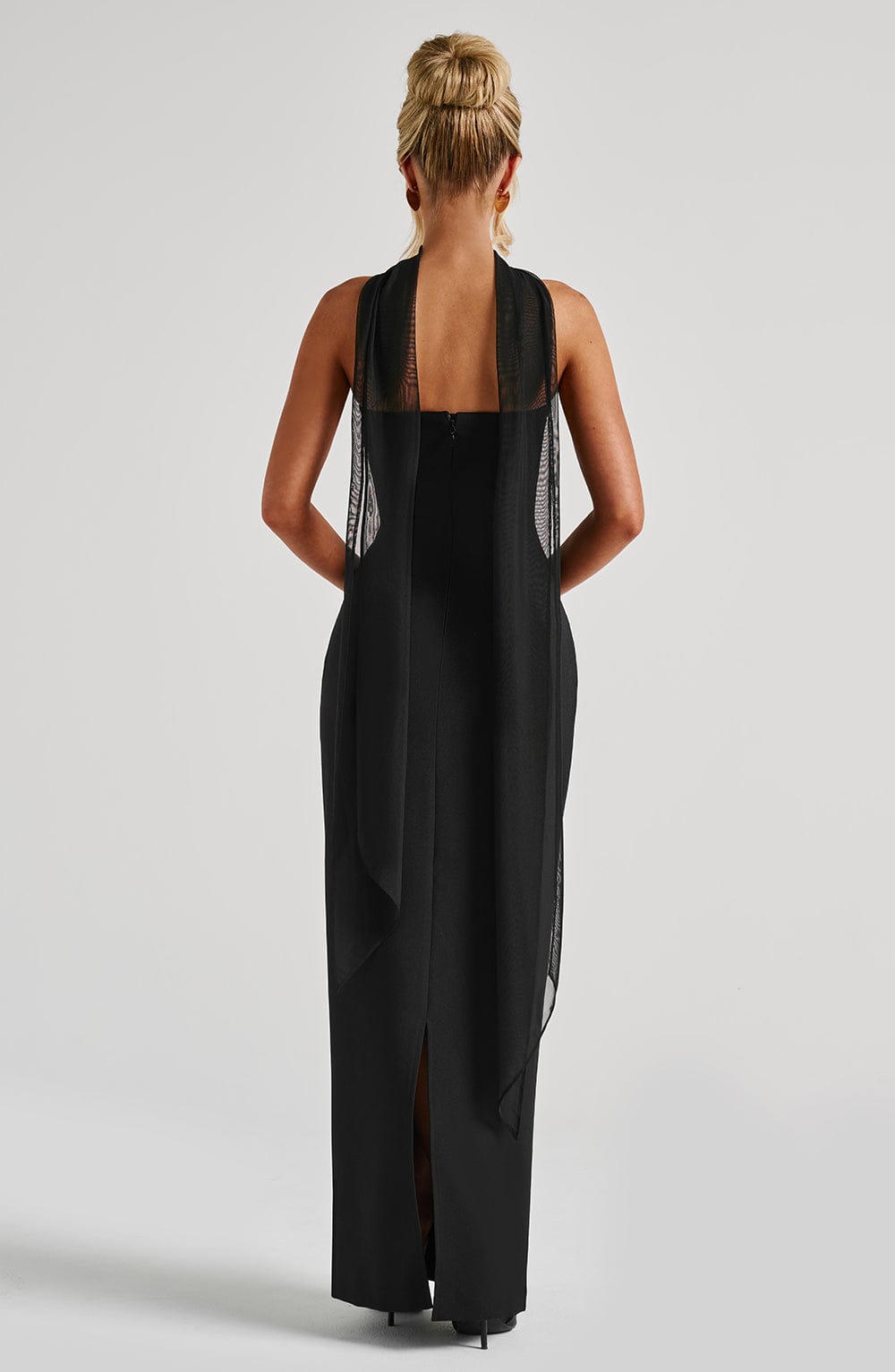 Yulia Maxikleid - Schwarz