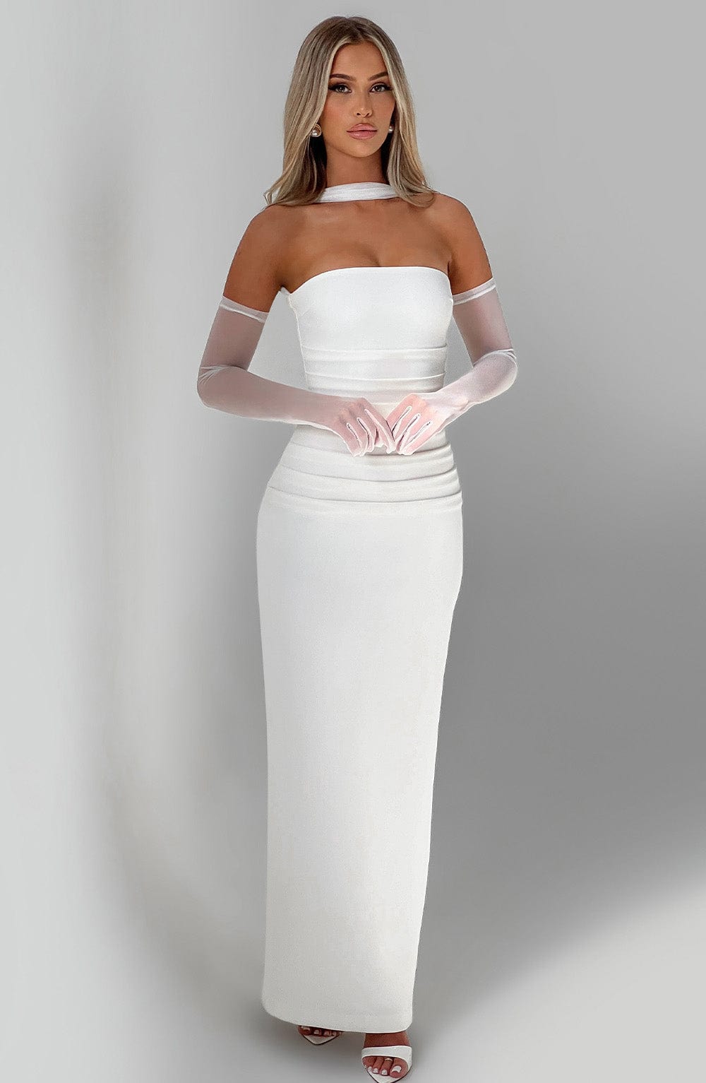 Yulia Maxikleid - Elfenbein
